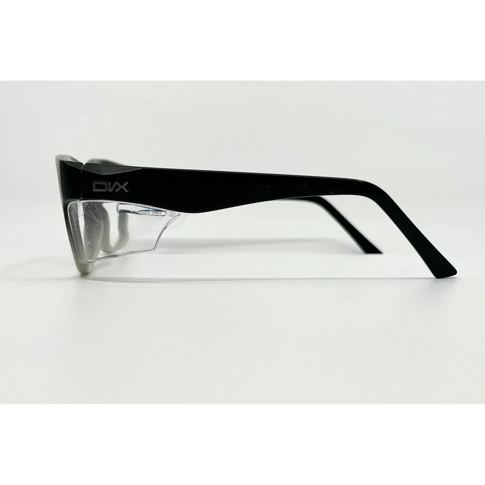 DVX Wiley X Safety Glasses Mens Black Grey ANSI Z87-2 Eyewear 55-17-140